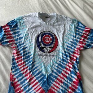 Chicago Cubs x Grateful Dead Tee Shirt
